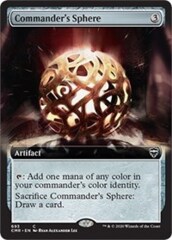 Commander's Sphere (Extended Art) - Foil